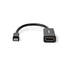 Mini Displayport-kabel | DisplayPort 1.2 | Mini DisplayPort Hane | HDMI Utgång | 21.6 Gbps | Nickelplaterad | 0.20 m | Rund | PVC | Svart | Tag - Dator och nätverk - 5412810324804 - 2