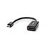 Mini Displayport-kabel | DisplayPort 1.2 | Mini DisplayPort Hane | HDMI Utgång | 21.6 Gbps | Nickelplaterad | 0.20 m | Rund | PVC | Svart | Tag - Dator och nätverk - 5412810324804 - 3