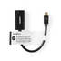Mini Displayport-kabel | DisplayPort 1.2 | Mini DisplayPort Hane | HDMI Utgång | 21.6 Gbps | Nickelplaterad | 0.20 m | Rund | PVC | Svart | Tag - Dator och nätverk - 5412810324804 - 4