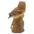 Uggla med ljud 22 cm - Trädgårdsdekorationer - 6438168090474 - 3