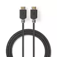 Premium High Speed HDMI kabel med Ethernet | HDMI Kontakt | HDMI Kontakt | 4K@60Hz | 18 Gbps | 5.00 m | Rund | PVC | Antracit | Låda - HDMI-kablar - 5412810313624 - 30