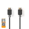 Premium High Speed HDMI kabel med Ethernet | HDMI Kontakt | HDMI Kontakt | 4K@60Hz | 18 Gbps | 5.00 m | Rund | PVC | Antracit | Låda - HDMI-kablar - 5412810313624 - 1