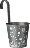 Kruka i Zink Daisy - Fängslande och Praktisk - Krukor - 8720573496124 - 1