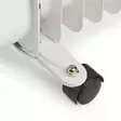 Portabelt oljeelement | 800 / 1200 / 2000 W | 9 Fenor | Justerbar termostat | 3 Värmeinställningar | Skydd för att ramla | Vit - Uppvärmning - 5412810405084 - 46