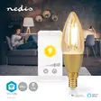 SmartLife LED vintage lampa | E14 | 470 lm | 4.90 W | Varm Vit | 1800 - 3000 K | Glas | Android / IOS | Ljus | 1 st. - Ljuskällor - 5412810335664 - 5