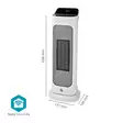 SmartLife Keramisk PTC Fläktvärmare | 2000 W | 2 Värmeinställningar | Svängning | Display | 10 - 49 °C | Android / IOS | Vit - Uppvärmning - 5412810443154 - 55