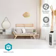 SmartLife Keramisk PTC Fläktvärmare | 2000 W | 2 Värmeinställningar | Svängning | Display | 10 - 49 °C | Android / IOS | Vit - Uppvärmning - 5412810443154 - 53