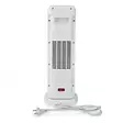 SmartLife Keramisk PTC Fläktvärmare | 2000 W | 2 Värmeinställningar | Svängning | Display | 10 - 49 °C | Android / IOS | Vit - Uppvärmning - 5412810443154 - 20