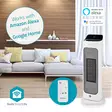 SmartLife Keramisk PTC Fläktvärmare | 2000 W | 2 Värmeinställningar | Svängning | Display | 10 - 49 °C | Android / IOS | Vit - Uppvärmning - 5412810443154 - 51