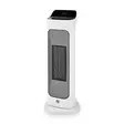 SmartLife Keramisk PTC Fläktvärmare | 2000 W | 2 Värmeinställningar | Svängning | Display | 10 - 49 °C | Android / IOS | Vit - Uppvärmning - 5412810443154 - 12