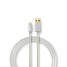 Lightning Kabel | USB 2.0 | Apple Lightning, 8-stifts | USB-A Hane | 480 Mbps | Guldplaterad | 1.00 m | Rund | Flätad / Nylon | Aluminium | Kartong med täckt fönster - Blixtkablar - 5412810262564 - 11