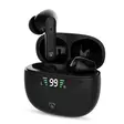 Fullt Trådlösa hörlurar | ANC (Active Noise Cancelling) | Bluetooth® | Batteri 1 driftstid standardanvändning: 1800 min | Tryck på Kontroll | Batteri hölje | Trådlöst laddningsfodral | Inbygd mikrofon | Stöd för röststyrning | Svart - In-ear hörlurar - 5412810450404 - 1