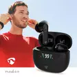 Fullt Trådlösa hörlurar | ANC (Active Noise Cancelling) | Bluetooth® | Batteri 1 driftstid standardanvändning: 1800 min | Tryck på Kontroll | Batteri hölje | Trådlöst laddningsfodral | Inbygd mikrofon | Stöd för röststyrning | Svart - In-ear hörlurar - 5412810450404 - 5