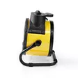 Industriell design värmefläkt | 1000 / 2000 W | Justerbar termostat | 2 Värmeinställningar | Integrerade handdtag | Gul - Uppvärmning - 5412810317004 - 15