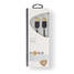 USB-kabel | USB 2.0 | USB-A Hane | USB-A Hane | 480 Mbps | Guldplaterad | 2.00 m | Rund | PVC | Antracit | Låda - Dator och nätverk - 5412810263424 - 4