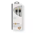 USB-kabel | USB 2.0 | USB-A Hane | USB-A Hane | 480 Mbps | Guldplaterad | 2.00 m | Rund | PVC | Antracit | Låda - Dator och nätverk - 5412810263424 - 66