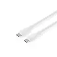 USB-kabel | USB 2.0 | USB-C Hane | USB-C Hane | 60 W | 480 Mbps | Nickelplaterad | 1.50 m | Rund | Silikon | Vit | Låda - Dator och nätverk - 5412810417964 - 40