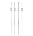 Vartaat luistilla 30cm 4 kpl Mustang - Grilltillbehör - 6410416040394 - 1