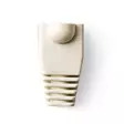 Dragavlastningshylsa | RJ45 | PVC | Vit | Låda | 10 st. - Dator och nätverk - 5412810424894 - 30
