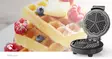 Våffeljärn | 5 Heart shaped waffles | 19 cm | 1000 W | Automatisk temperaturkontroll | Aluminium / Plast - Specialmaskiner och grillar för köket - 5412810319114 - 90