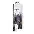 Balanserad ljudkabel | 2x XLR 3-Pin Hane | 2x RCA Hane | Nickelplaterad | 1.50 m | Rund | PVC | Mörkgrå | Kartonghylsa - Ljudkablar - 5412810295784 - 3