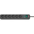 Surge Skyddad Extension Socket Eco-Line 6-Way1.50 m - Jordad Kontakt - Förlängningskablar - 4007123248674 - 10