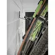 Polkupyörän seinäteline Atom - Kätevä ja tilaa säästävä polkupyörän seinäripustin, musta - Cykel - 6410416495514 - 5