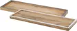 Serveringsbricka i mangoträ 45 cm – stilren handgjord träbricka för det moderna hemmet och inredningen - Dekorationer, prydnadsföremål - 8721037105644 - 1