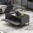 Soffbord Hanah Home Imaj Antracit Spånskiva 90x40x45 cm - Soffbord - 8684282041634 - 7