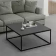 Soffbord Hanah Home Loni Antracit Spånskiva 90x42x90 cm - Soffbord - 8683742465614 - 2