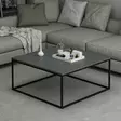 Soffbord Hanah Home Loni Antracit Spånskiva 90x42x90 cm - Soffbord - 8683742465614 - 3