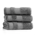 Tvätthandduk Mijölnir Antracit 60% Bomull 40% Bambu 30x50 cm - Handdukar - 8681875945744 - 1