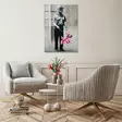 Glastavla Wallity Flerfärgad Glas 45x65 cm - Tavlor och ramar - 8683742854814 - 5