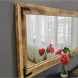 Spegel Hanah Home 11050ES Valnöt Massiv Furu 110x50x3 cm - Speglar - 8681875708424 - 6