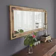 Spegel Hanah Home 11050ES Valnöt Massiv Furu 110x50x3 cm - Speglar - 8681875708424 - 4