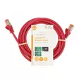 CAT6 Nätverkskabel | RJ45 hane | RJ45 hane | S/FTP | 3.00 m | Rund | LSZH | Röd | Label - Dator och nätverk - 5412810423804 - 66