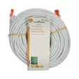 CAT6 Nätverkskabel | RJ45 hane | RJ45 hane | U/UTP | 30.0 m | Rund | PVC | Vit | Label - Dator och nätverk - 5412810423064 - 66