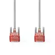 CAT6 Nätverkskabel | RJ45 hane | RJ45 hane | U/UTP | 5.00 m | Rund | PVC | Grå | Label - Dator och nätverk - 5412810453054 - 10