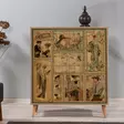 Förvaringsskåp Hanah Home Multilux 732 Sonoma Ek Spånskiva 95x111x36 cm - Skåp och byråer - 8681875380774 - 2