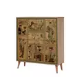 Förvaringsskåp Hanah Home Multilux 732 Sonoma Ek Spånskiva 95x111x36 cm - Skåp och byråer - 8681875380774 - 5