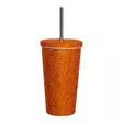 Deal Termosmuki Diamond Glitter 540 ml kupari Maku Kitchen life - Kimaltava ja tyylikäs termosmuki timanttikoristeilla - Kylväskor och termosar - 6410416515724 - 1