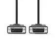 DVI-kabel | DVI-D 24+1-Pin Hane | DVI-D 24+1-Pin Hane | 2560x1600 | Nickelplaterad | 2.00 m | Rak | PVC | Svart | Label - Dator och nätverk - 5412810420674 - 10
