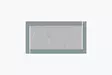 Spegel Hanah Home Pierre Fume Vit Mdf 60x120x2,2 cm - Speglar - 8684282667384 - 1