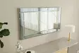 Spegel Hanah Home Pierre Fume Vit Mdf 60x120x2,2 cm - Speglar - 8684282667384 - 3