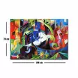 Canvastavla Wallity Flerfärgad Canvas 70x100 cm - Tavlor och ramar - 8681875400304 - 4