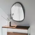 Spegel Hanah Home Aqua A344 Fume Härdat Glas 75x55 cm - Speglar - 8682870860414 - 3