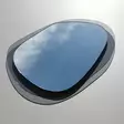 Spegel Hanah Home Aqua A344 Fume Härdat Glas 75x55 cm - Speglar - 8682870860414 - 7
