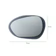Spegel Hanah Home Aqua A344 Fume Härdat Glas 75x55 cm - Speglar - 8682870860414 - 11