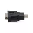 HDMI Adapter | HDMI Kontakt | DVI-D 24+1-Pin Hona | Guldplaterad | Rak | ABS | Svart | 1 st. | Låda - Videokontakter och pluggar - 5412810289974 - 15