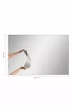 Spegel Hanah Home Rektangulär Silver Akryl MDF 40x60 cm - Speglar - 8684282468974 - 5